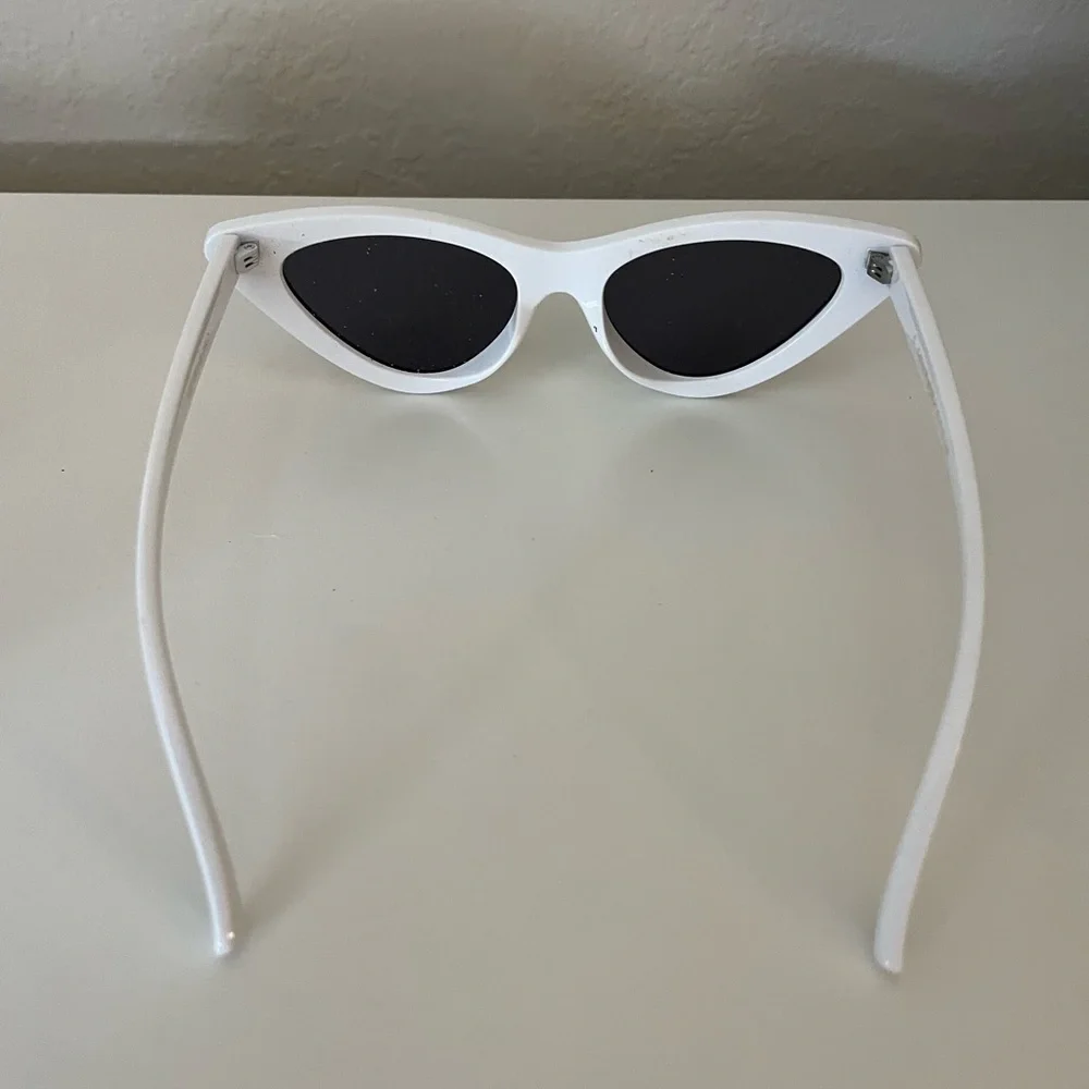 Amazon white retro sunglasses